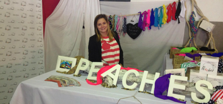 Peaches at the Rosebank Rooftop Market