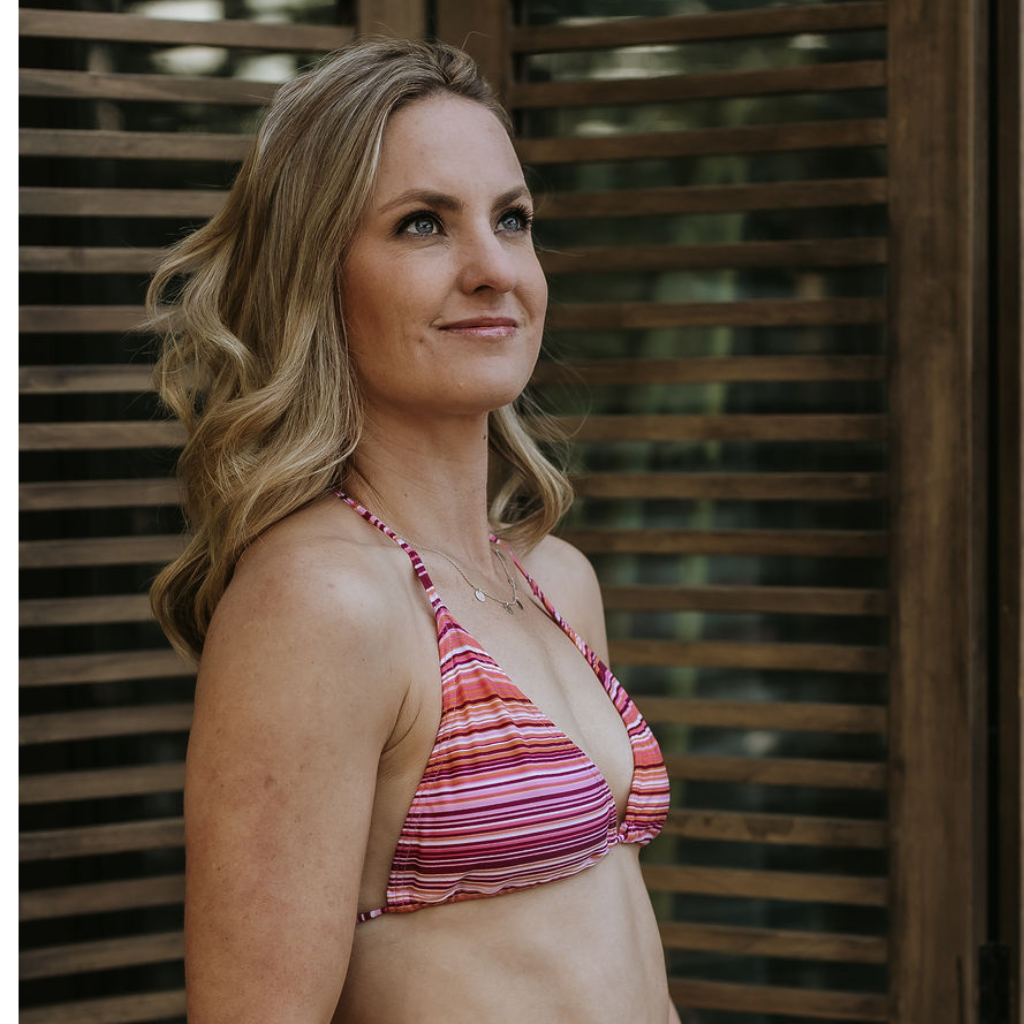 Blush - Triangle Style Bikini Top