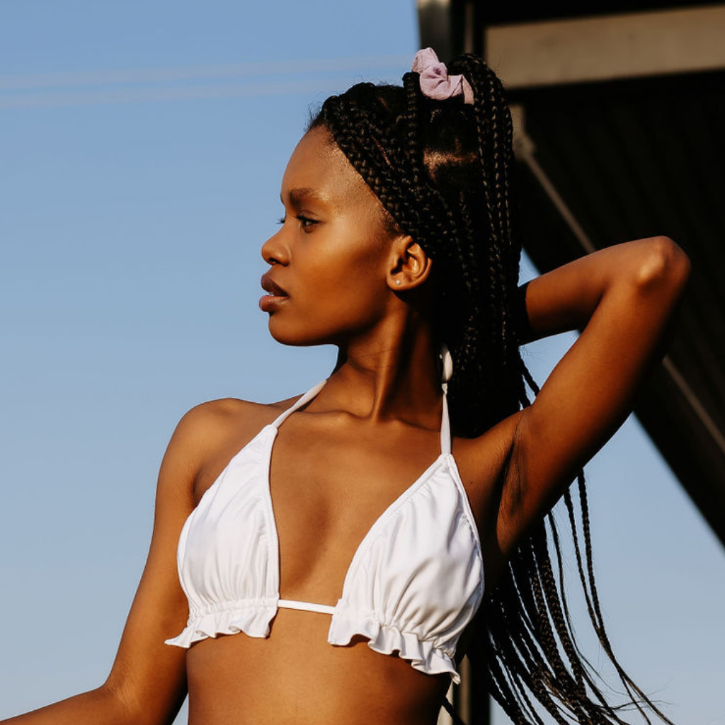 White - Chelsea Style Bikini Top