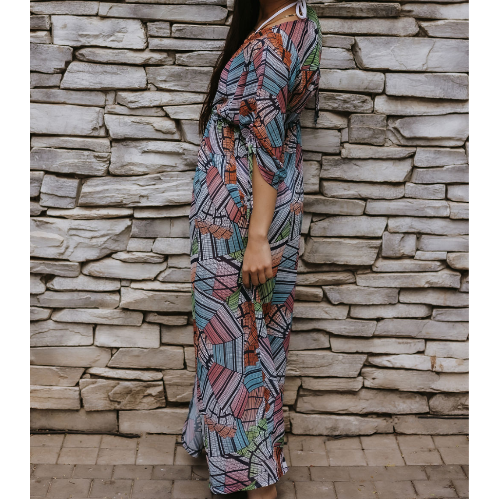 Long Kimono - Stained Glass