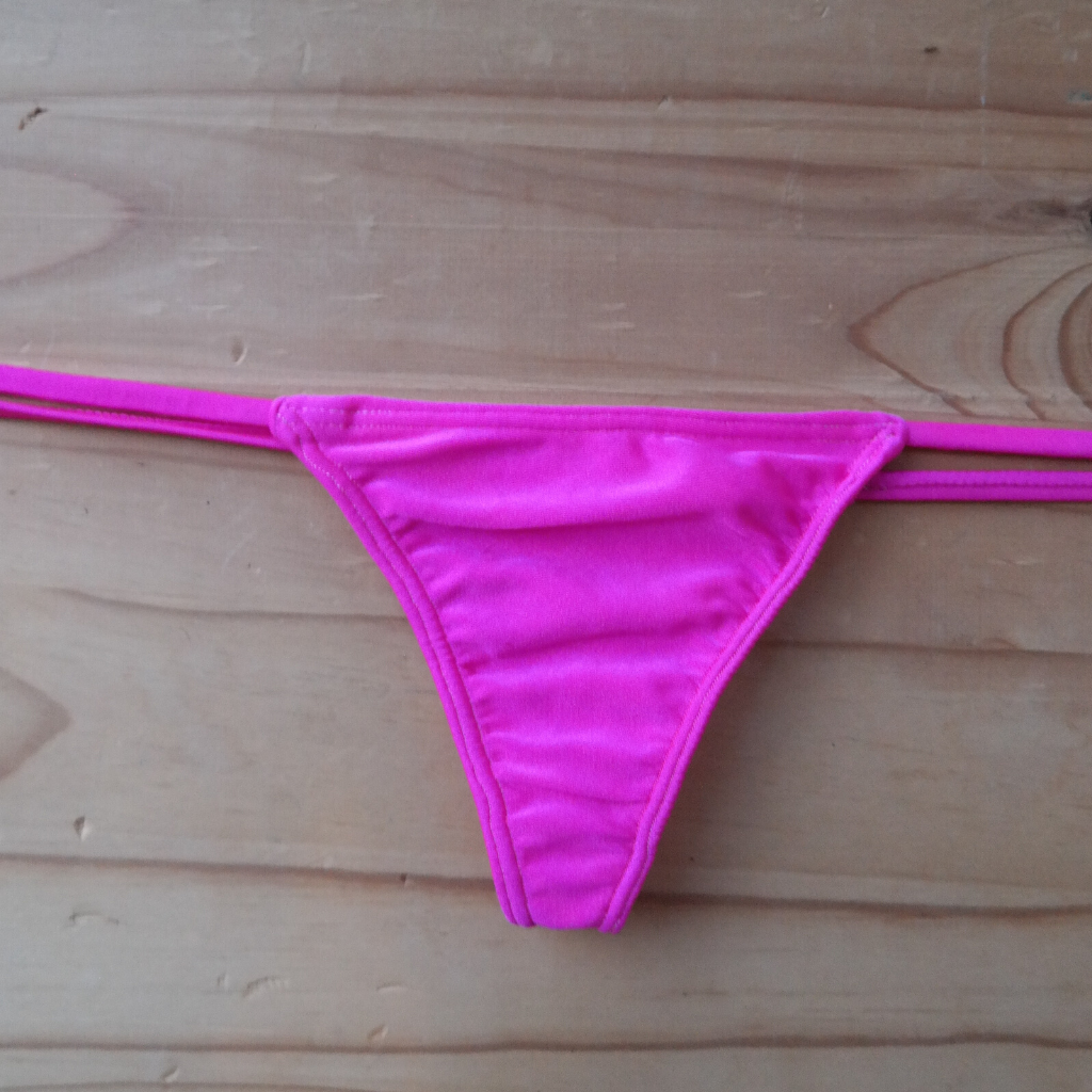 Pink - G-String Style Bikini Bottom