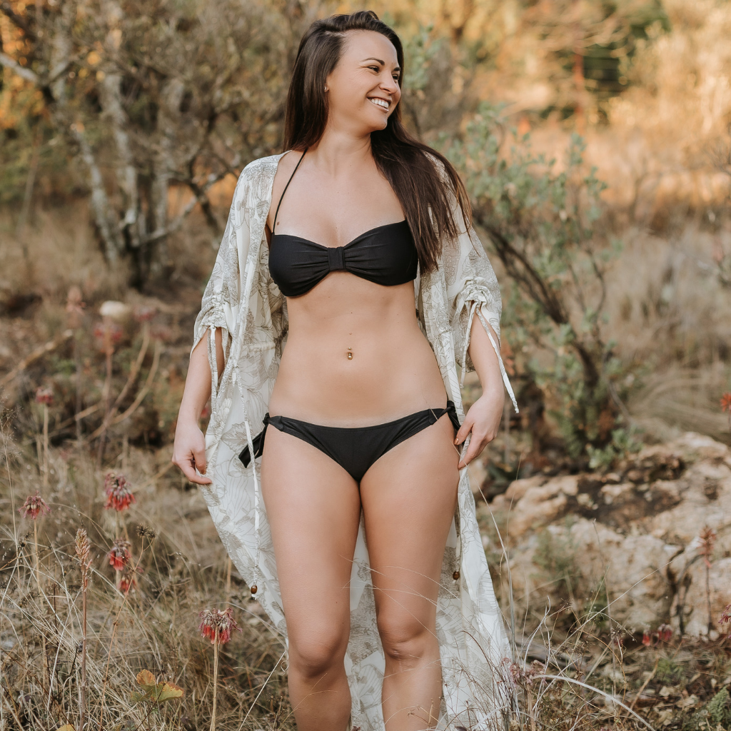 Black - Monroe Style Bikini Set