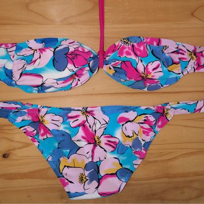 Wild Flower - Twisted Style Bikini Top
