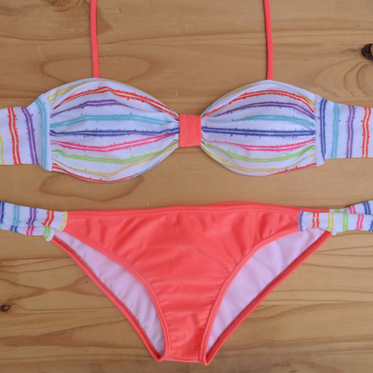 Bubbles & Peaches - Monroe Style Bikini Set
