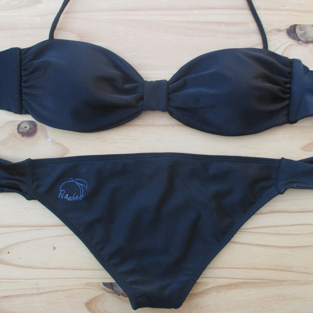 Black - Monroe Style Bikini Set